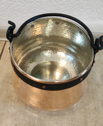 Медный котелок 5л Португалия (CopperCrafts) арт.1576