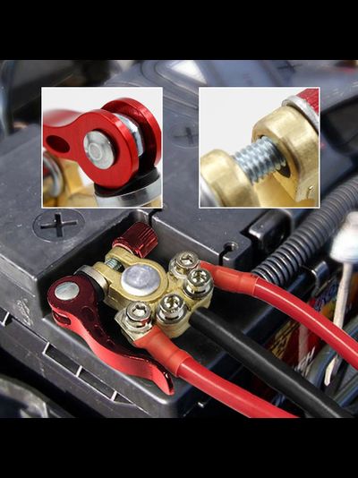 Клеммы быстросъёмные аккумулятора КTM под 4 контакта (к-кт 2 шт.)