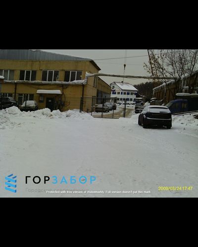 Оцинкованный 3D забор из сварного прутка 4мм