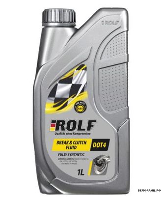 Тормозная жидкость ROLF Brake &amp; Clutch Fluid DOT-4 (1 л)
