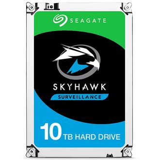 Жесткий диск HDD 10000 Gb Seagate SkyHawk AI ST10000VE0008, 3.5", 256Mb, SATA III