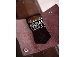 Ключница бордового цвета KL-002 3