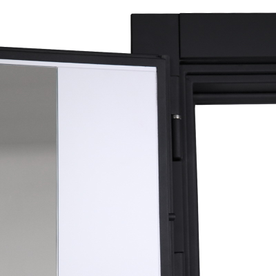 Стальная дверь   Макс 3D с зеркалом (биометрический замок Y12). Заказная модель.