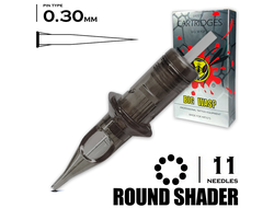 11RS/0,30 mm - Round Shader "BIG-WASP"(PRESTIGE GREY)