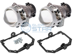 Набор для замены линз в фарах BMW X1 E84 (фары с AFS) Hella 3R