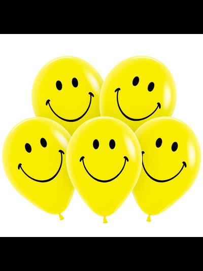 Воздушные шары с гелием &quot;Смайлы&quot; 12&quot;/30 (к)