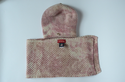 Берет и шарф вязаный комплект италия Vizio