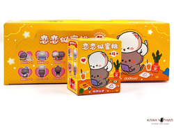 Официальный Blind box Mitao Cat - Персик и Гома