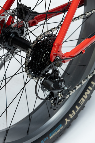 Велосипед Фэтбайк TT222/ 8ск 26х4 синий рама 19,5"