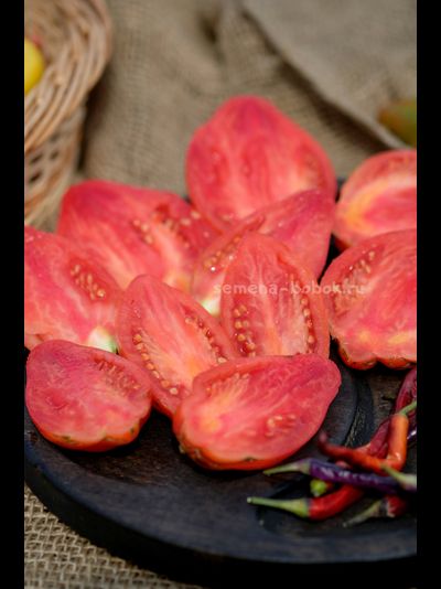 Томат Полосатый Тюльпан, 5 шт