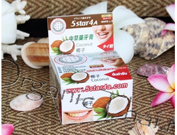 Тайская зубная паста с кокосом 5star4A - Купить, Отзывы, из Тайланда