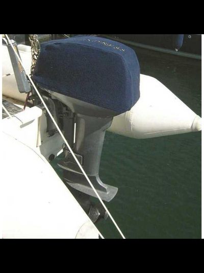 Чехол для подвесного мотора защитный Fendress XL4-01 600х500x500 мм от 200 л.с. темно-синий