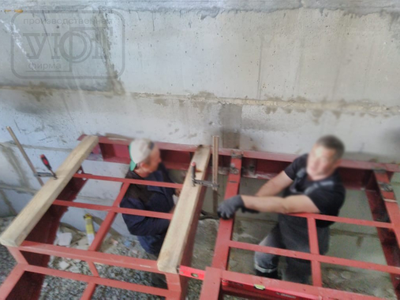 МК №24. МЕТАЛЛОКАРКАС ГРУНТОВАННЫЙ. ДВОЙНОЙ КОСОУР ПОД ЗАШИВКУ (ЛАЗЕРНАЯ РЕЗКА)