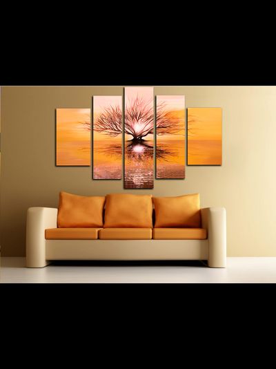 Модульная картина "Отражение себя"