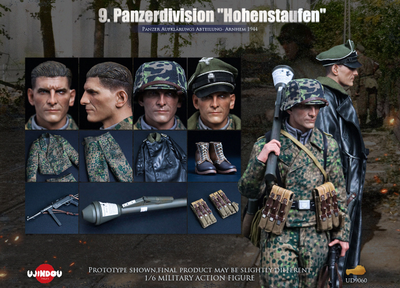ПРЕДЗАКАЗ - Немецкий танкист - Коллекционная фигурка 1/6 Panzerdivision "Hohenstaufen" Arnhem 1944 (UD9060) - UJINDOU ?ЦЕНА: 23900 РУБ.?