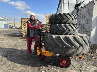 Мототележка LMY-500S-D электрическая