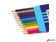 Карандаши цветные ПИФАГОР «Жираф», 12 цветов, пластиковые, классические заточенные. 181250