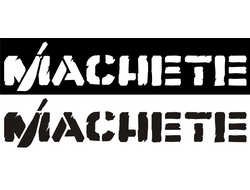 Наклейка Machete