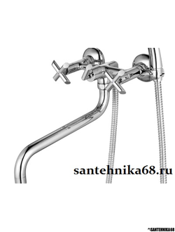 Смеситель универсальный с круглым поворотным изливом 300 мм Lemark PRACTICA LM7551C