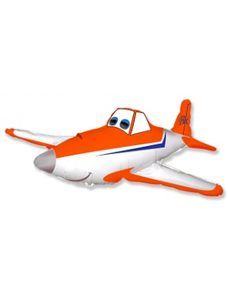 Гоночный самолет, Оранжевый 104см