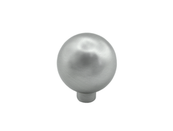 Ручка-кнопка  Dion сталь брашированная  (02.0452)  AQ *