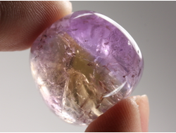 Аметрин, галтовка, Боливия (21*21*19 мм, 16,8 г) №38343