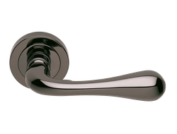 Дверные ручки Morelli Luxury ASTRO NIN Цвет - Черный никель