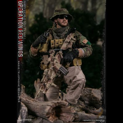 Радист, Операция «Красные крылья» - Коллекционная ФИГУРКА 1/6 scale Operation Red Wings NAVY SEALS  SDV TEAM 1 Radio Telephone Operator (78081) - DAMTOYS