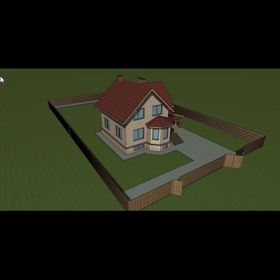 Двухэтажный дом с четырьмя спальнями 177м² (S52)