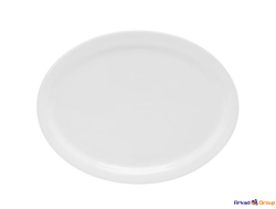 Блюдо овальное 30,5х24см с узким бортом Oxford C04W-9001