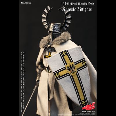 Рыцарь тевтонского ордена - Коллекционная фигурка 1/12 SCALE Medieval Teutonic Knights (FP015) - FIRE PHOENIX