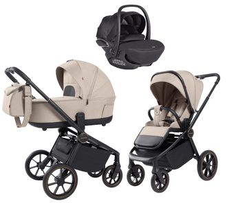 Коляска 3в1 Carrello Epica Almond Beige 2025 (Vega)
