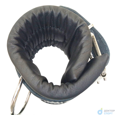 Манжеты "Доктор Спорт" кожаные на ремне