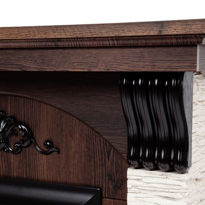 Электрокамин Corfino NT с очагом Fobos