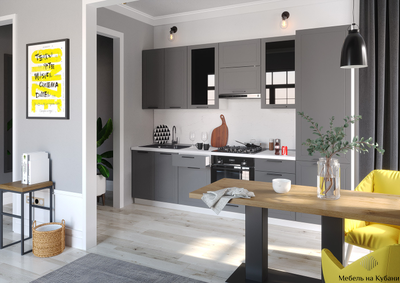 Глетчер Маренго силк модульная кухня