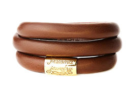 Браслет кожаный SAKURA Collection