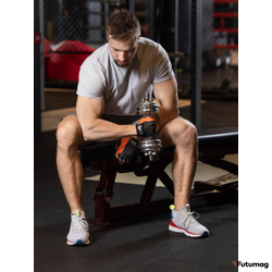 Гантели разборные DB-501, чугун/хромированная сталь, в чемодане, 2 шт, по 7,5 кг