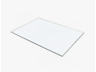 Стекло внутреннее для плиты RIKA (420x286мм ) для плит 60*60 см