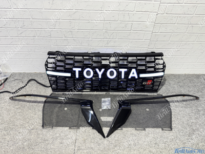 Решетка Toyota Prado 150 18+ GR с подсветкой