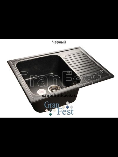 Керамическая мойка Granfest Гранфест GF-S645L реверсивная 1 секционная мойка