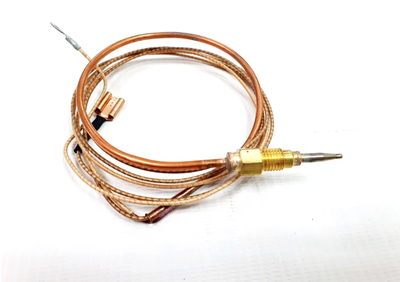 Термопара газовой плиты "DARINA" мод. GM141, GM341, GM441 (2515.051.100-05), L-1000 мм, соед. клемма, на основную горелку духовки.