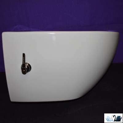 Чаша унитаза Creavit Free FE322-34CB00E-0002, с биде, со смесителем, подвесная безободковая. Круглая форма, скрытый крепеж