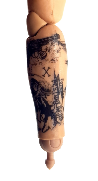 Тело с головой и татуированной рукой 1/6 (FS-73030) - FLAGSET