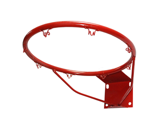 Баскетбольное кольцо МТ № 7, d 450 мм, стандартное, труба 20, усиленное без сетки