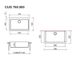 Кухонная мойка Cube CUG 760.500