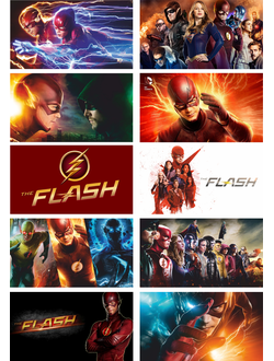 Наклейки Флэш - Flash