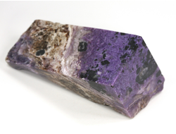 Чароит, полированный, Россия, Якутия (Саха) (91*36*48 мм, 194 г) №35708