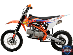 Питбайк ATAKI PRIME 125 17/14 (механ. сцепл., эл. стартер 2023 г.)