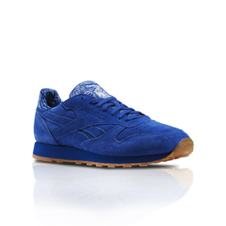 Женские кроссовки REEBOK CLASSIC замшевые синие