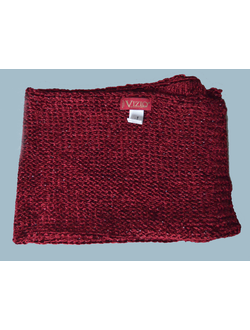 итальянский шарф Vizio 6103 бордовый фото